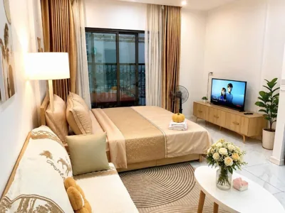 Studio avec balcon — Sweet Homes Tây Hồ